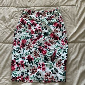 Floral skirt